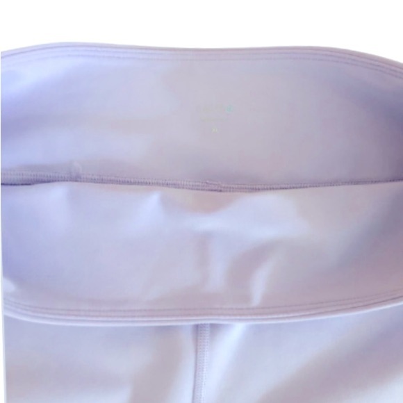 Calme by Johnny Was Active Comp lavender hi waisted/hi rise leggings NWOT SZ XL - Picture 6 of 7